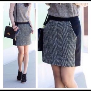 J Crew Postage Stamp Mini Skirt